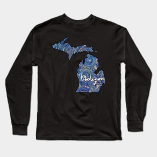 Customizable Michigan “home” Long Sleeve T-Shirt